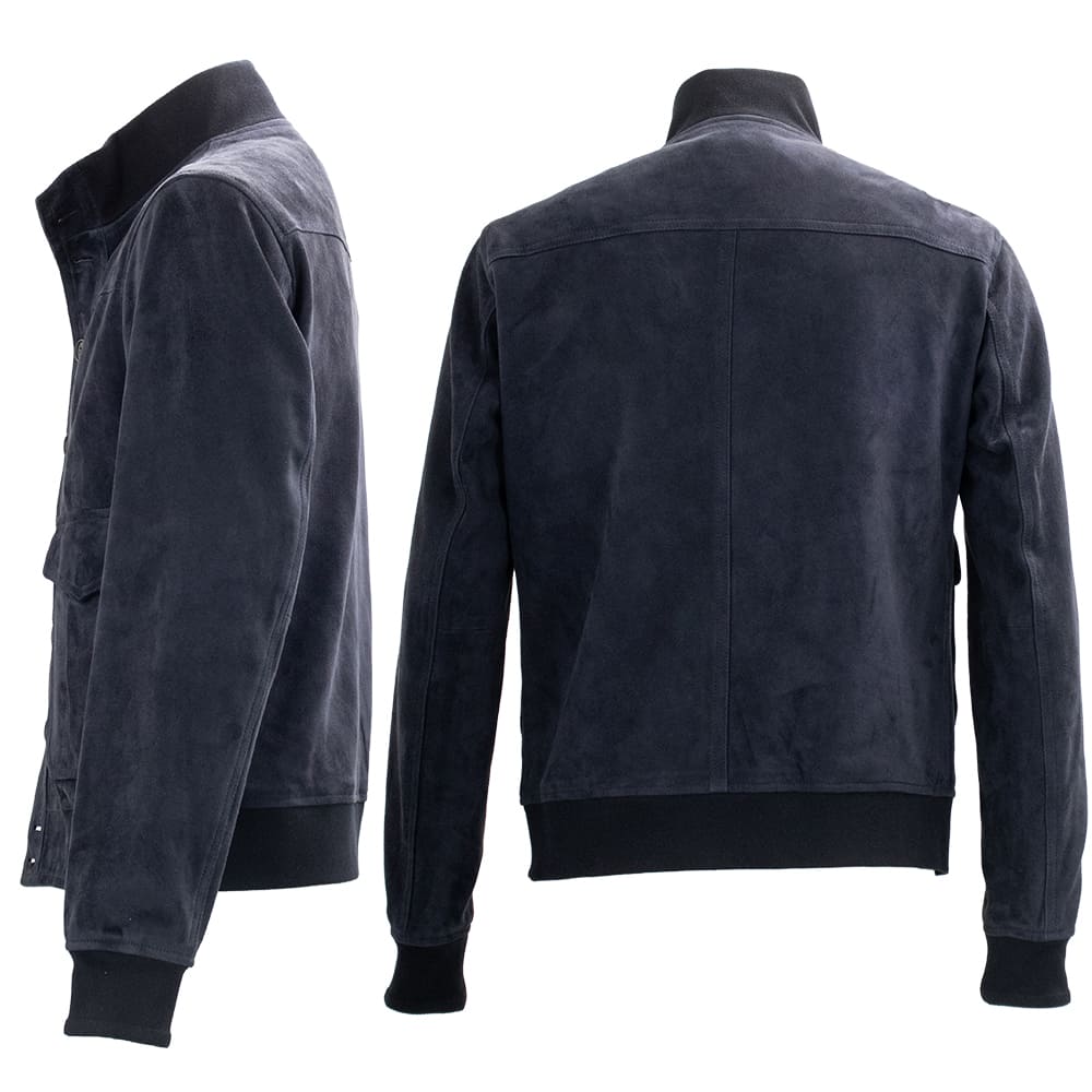 エンメティ ブルゾン メンズ 0.5mm厚 スペシャル ラムスエード A