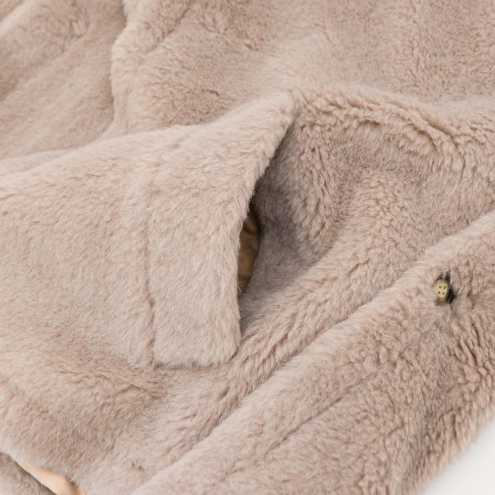 マックスマーラ ケープ レディース テディベア ケープ ポンチョ テべ