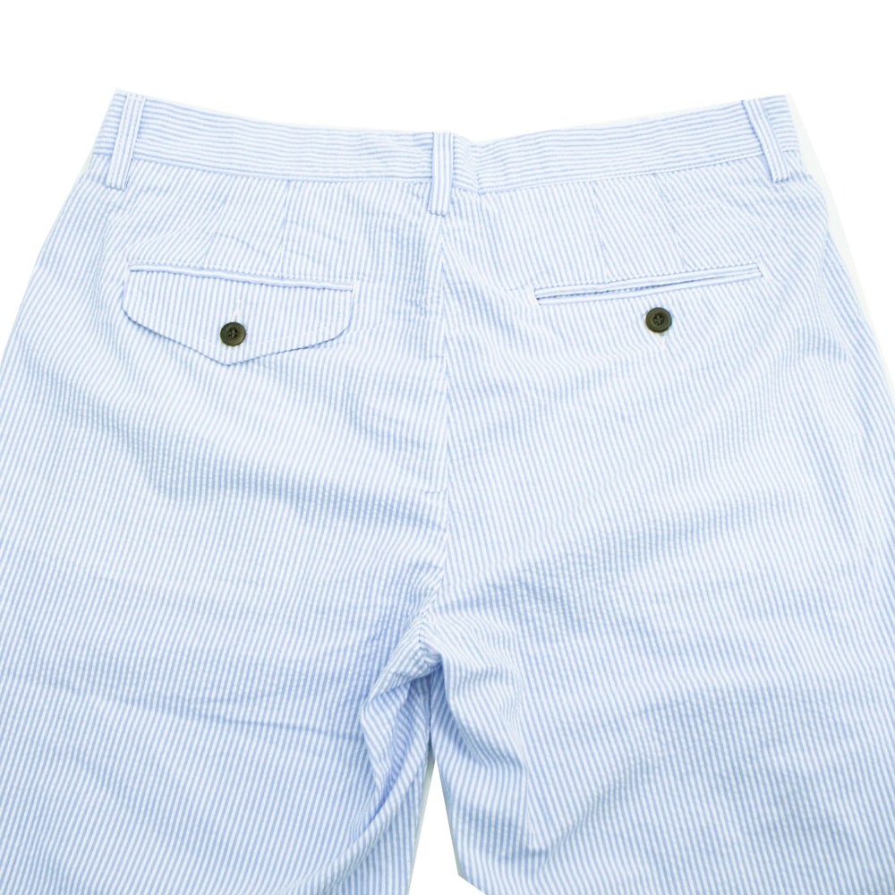 チェサピークス ハーフパンツ メンズ コットン シアサッカー ストライプ ショートパンツ CHESAPEAKE`S NUNTUCKET SEERSUCKER CHP 03 春夏新作