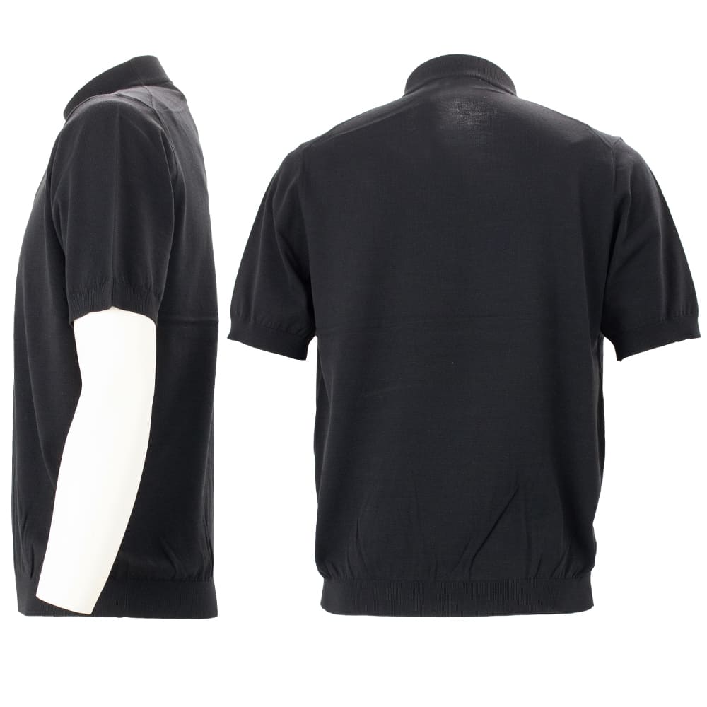 トゥット カットソー メンズ コットン ハイゲージニット モック