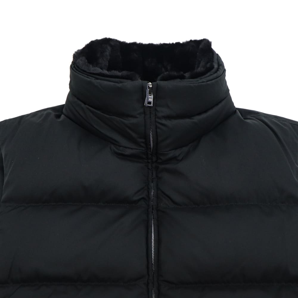 ヘルノ ダウン メンズ ポーラテック 撥水ポリエステル スタンドカラー