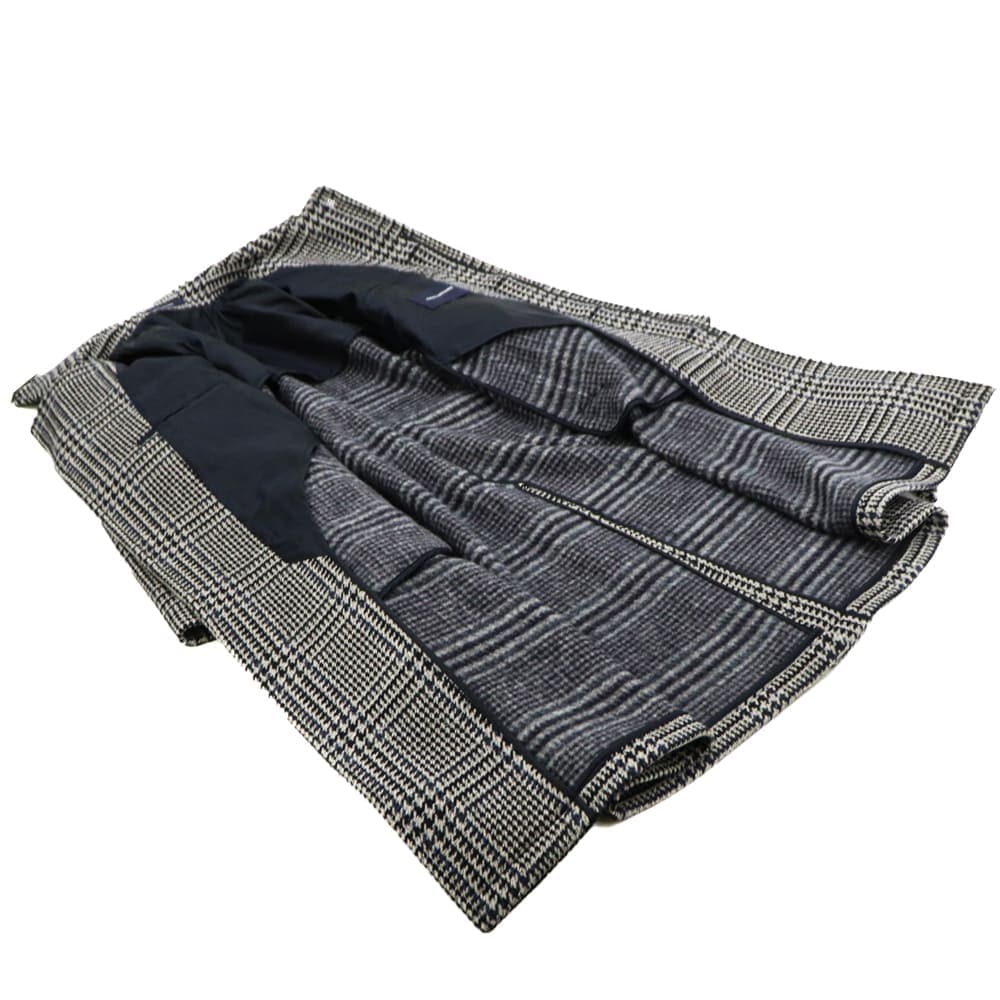 タリアトーレ コート メンズ カシミア混ヴァージンウール グレン