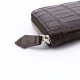 クアトロガッティ 財布 クロコダイル ラウンドジップ 長財布 QUATTRO GATTI 8137 BROWN(ブラウン)