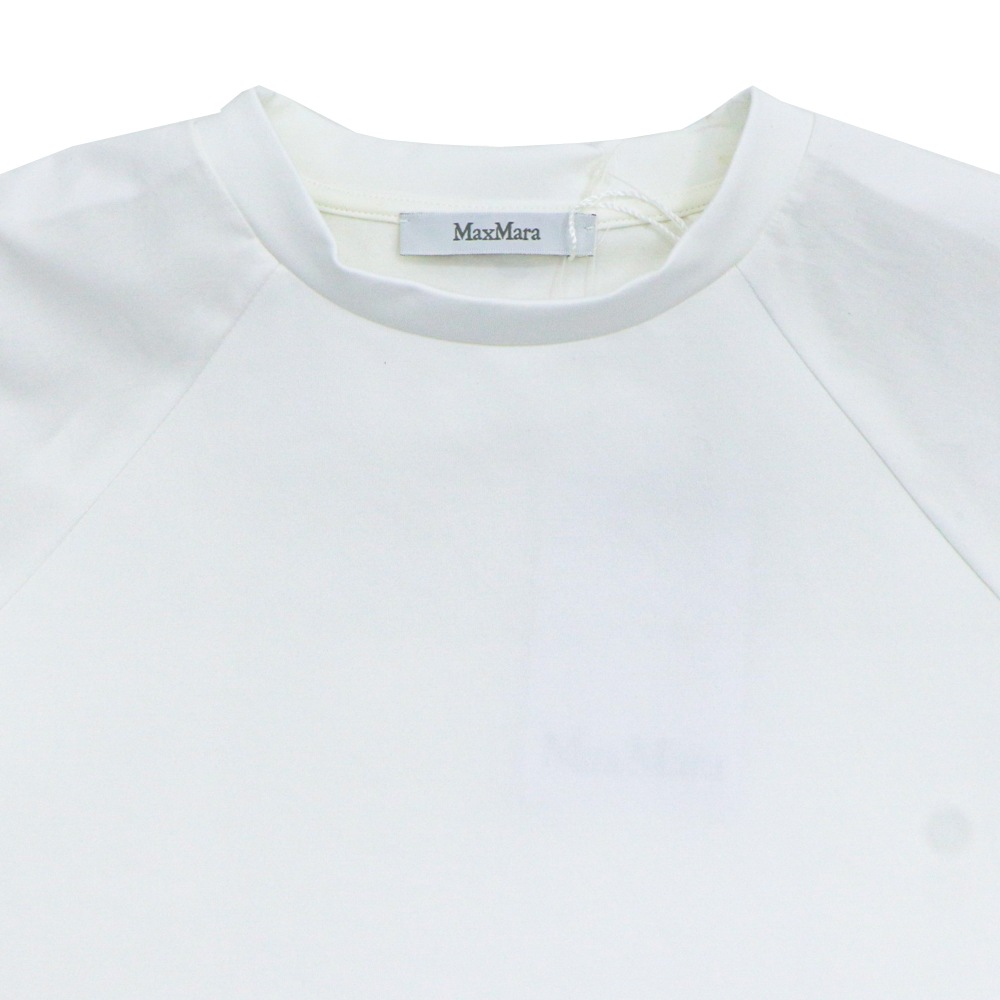 マックスマーラ カットソー レディース テクニカルコットンジャージー バイマテリアル Tシャツ ウエスト MaxMara MXMWEST 1941076206 春夏新作