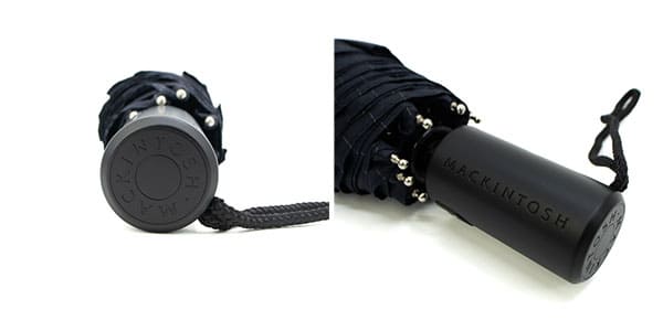 【セール】マッキントッシュ 傘 ワンタッチ開閉式 晴雨兼用 ストライプ柄 折り畳み傘 MACKINTOSH AYR ACC-027 MCT CL0027UBUH NAVY PIN STRIPE【返品交換不可】