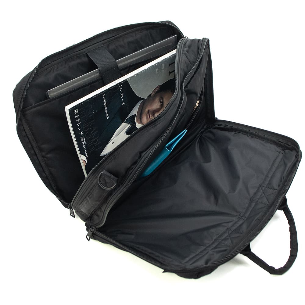 マッキントッシュ ブリーフケース ナイロン 2ルーム 3WAY ショルダー リュック MACKINTOSH HOUNDSLOW 3WAYS BRIEFCASE MCT 1004BAPA PA01/BLACK