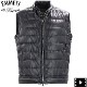 エンメティ ダウン メンズ ラムレザー ナッパゴールド 0.5mm厚 ダウンベスト ユーリダウンベスト EMMETI JURI EMT DOWN VEST NAPPA GOLD NERO