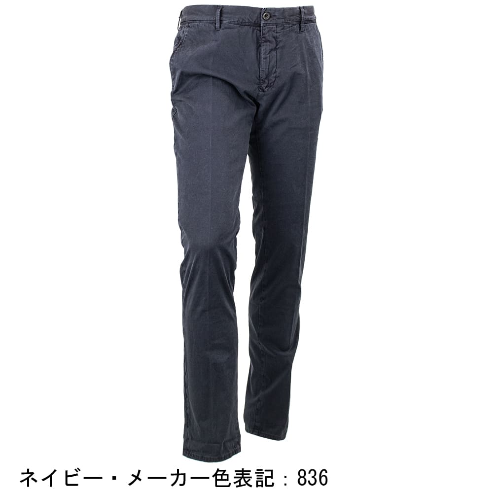 インコテックス パンツ メンズ ストレッチ スリムフィット ガーメント