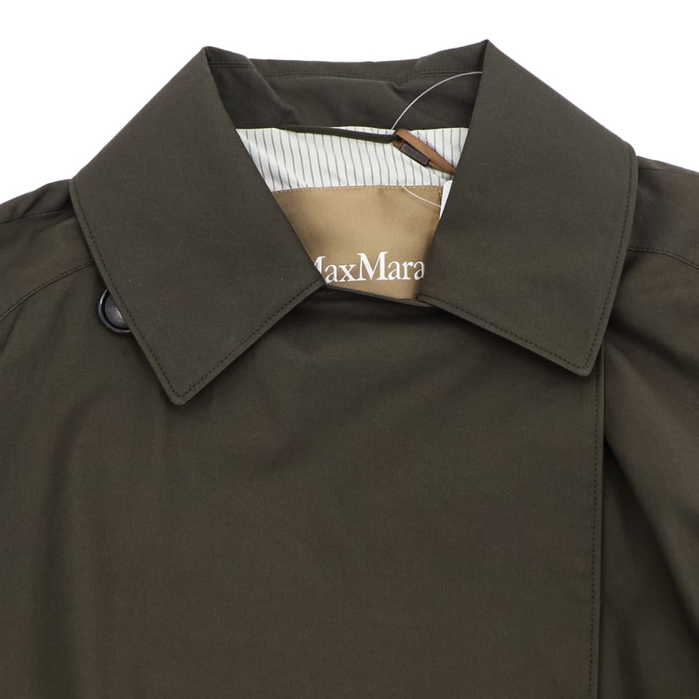 マックスマーラ コート レディース 撥水 コットンブレンド ロングトレンチコート ザ キューブ MaxMara The Cube MTCARTE MAX 9021136406 003 春夏新作