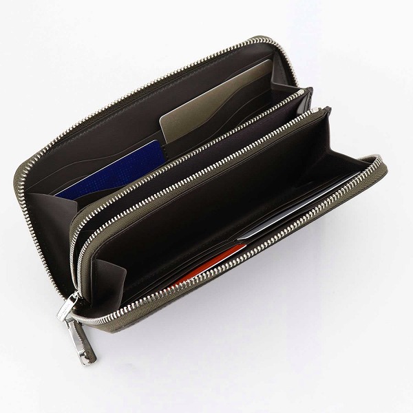 ペッレモルビダ 財布 型押しレザー ラウンドジップ 長財布 PELLE