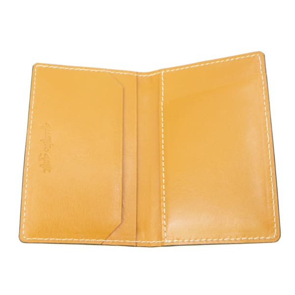 クアトロガッティ カードケース クロコダイル レザー 2つ折りカードケース QUATTRO GATTI 8177 QTG BLUEJEAN