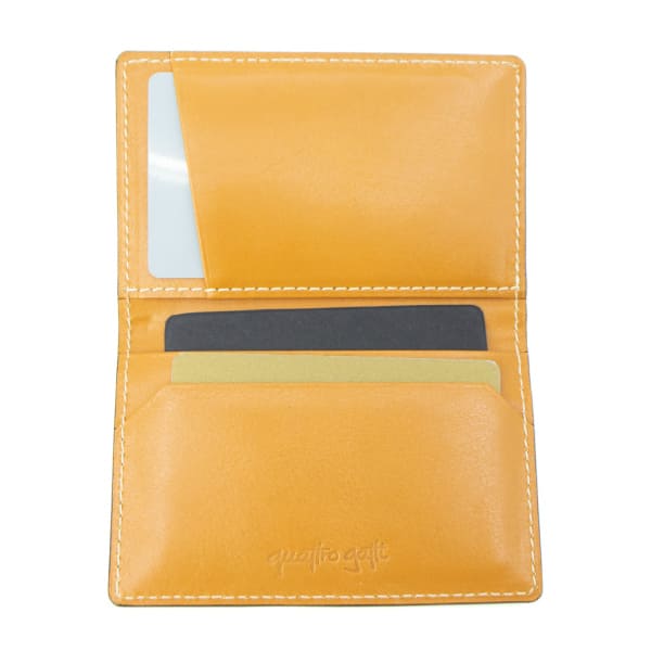 クアトロガッティ カードケース クロコダイル レザー 2つ折りカードケース QUATTRO GATTI 8177 QTG BLUEJEAN