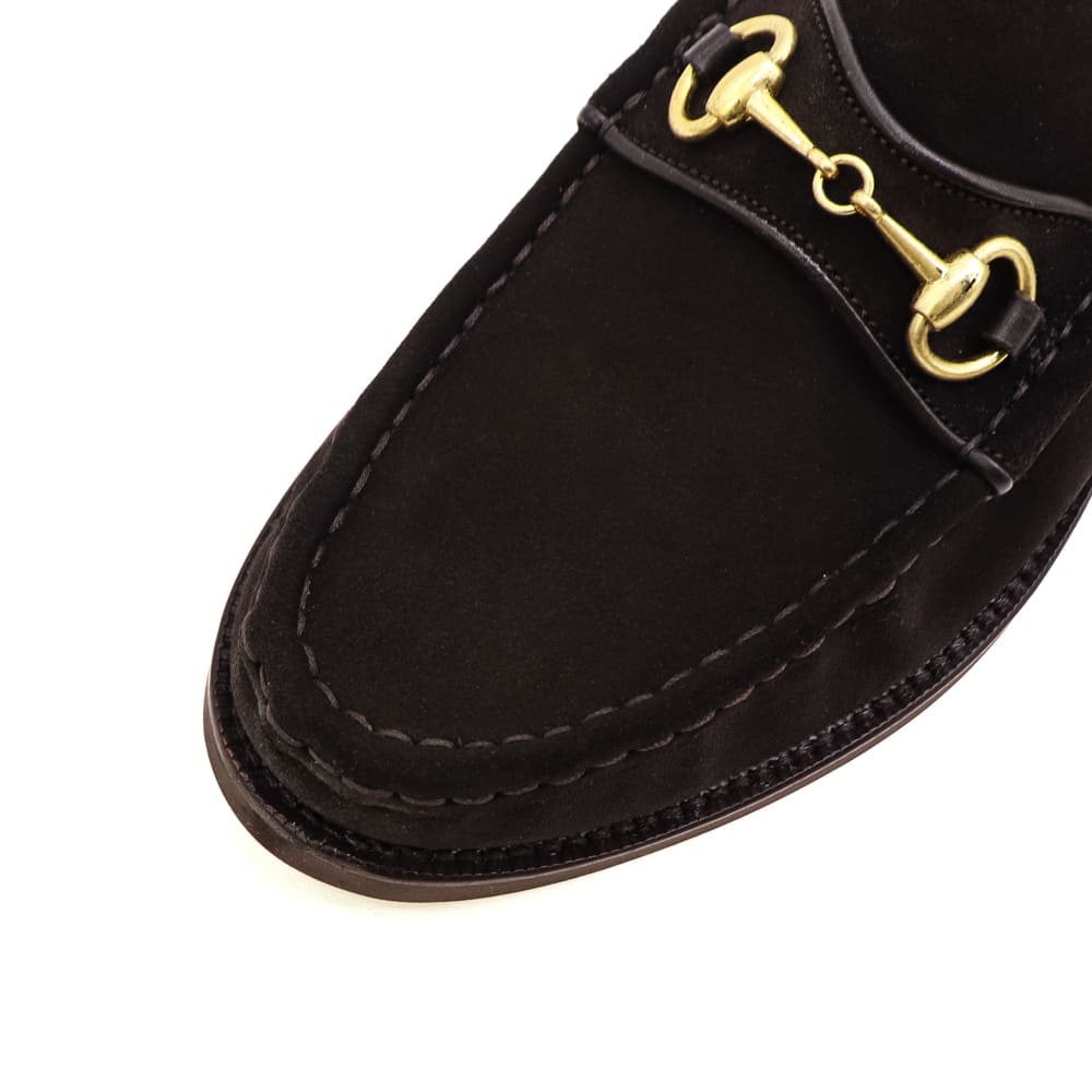 ダブルエイチ レザーシューズ チャールズFステッド社 スーパーバック スエード ビットローファー ソフトシリーズ WH WHF-0021S WH0 CAFE 春夏新作