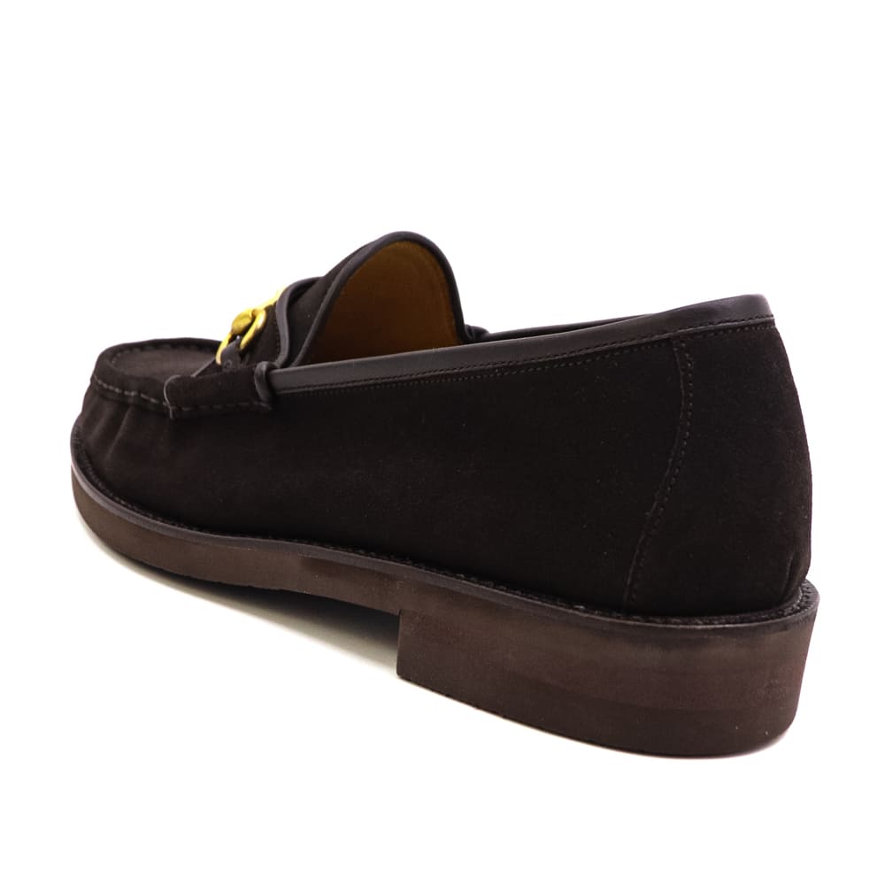 ダブルエイチ レザーシューズ チャールズFステッド社 スーパーバック スエード ビットローファー ソフトシリーズ WH WHF-0021S WH0 CAFE 春夏新作