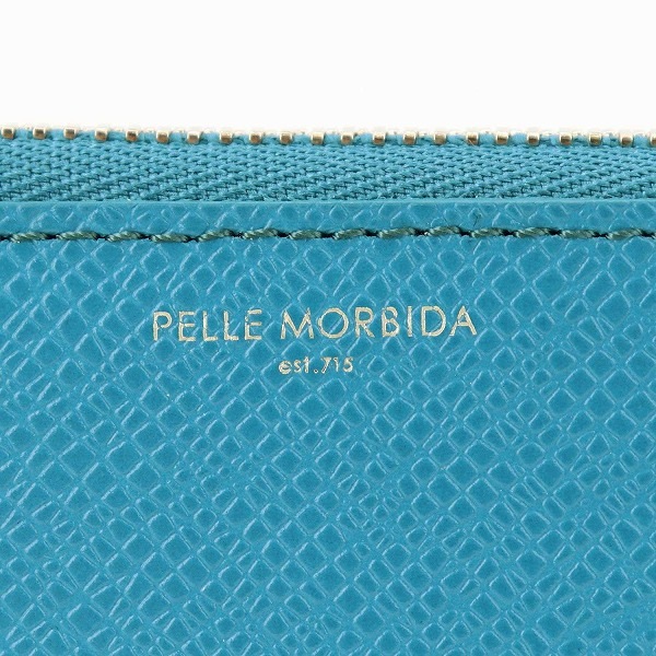 ペッレモルビダ 財布 型押しレザー L字ジップ ミニ財布 PELLE MORBIDA PMO-BA313 PMO
