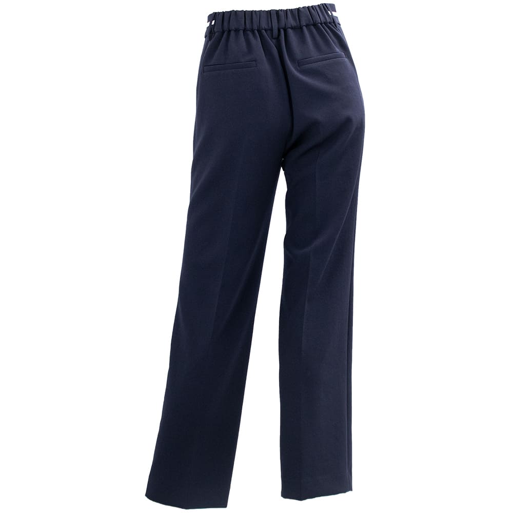 ブランベール パンツ レディース ラインベルトストレートパンツ BLANCVERT LW4419105 BVR 秋冬新作