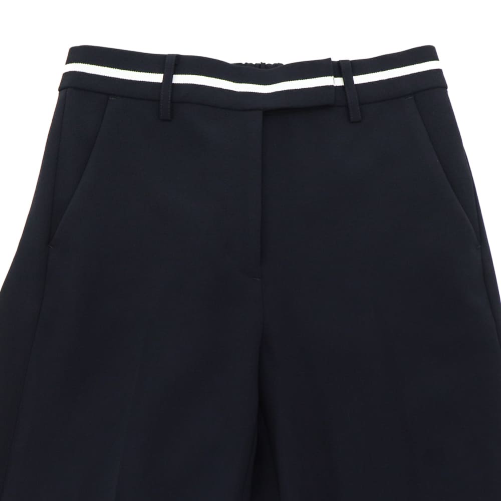 ブランベール パンツ レディース ラインベルトストレートパンツ BLANCVERT LW4419105 BVR 秋冬新作