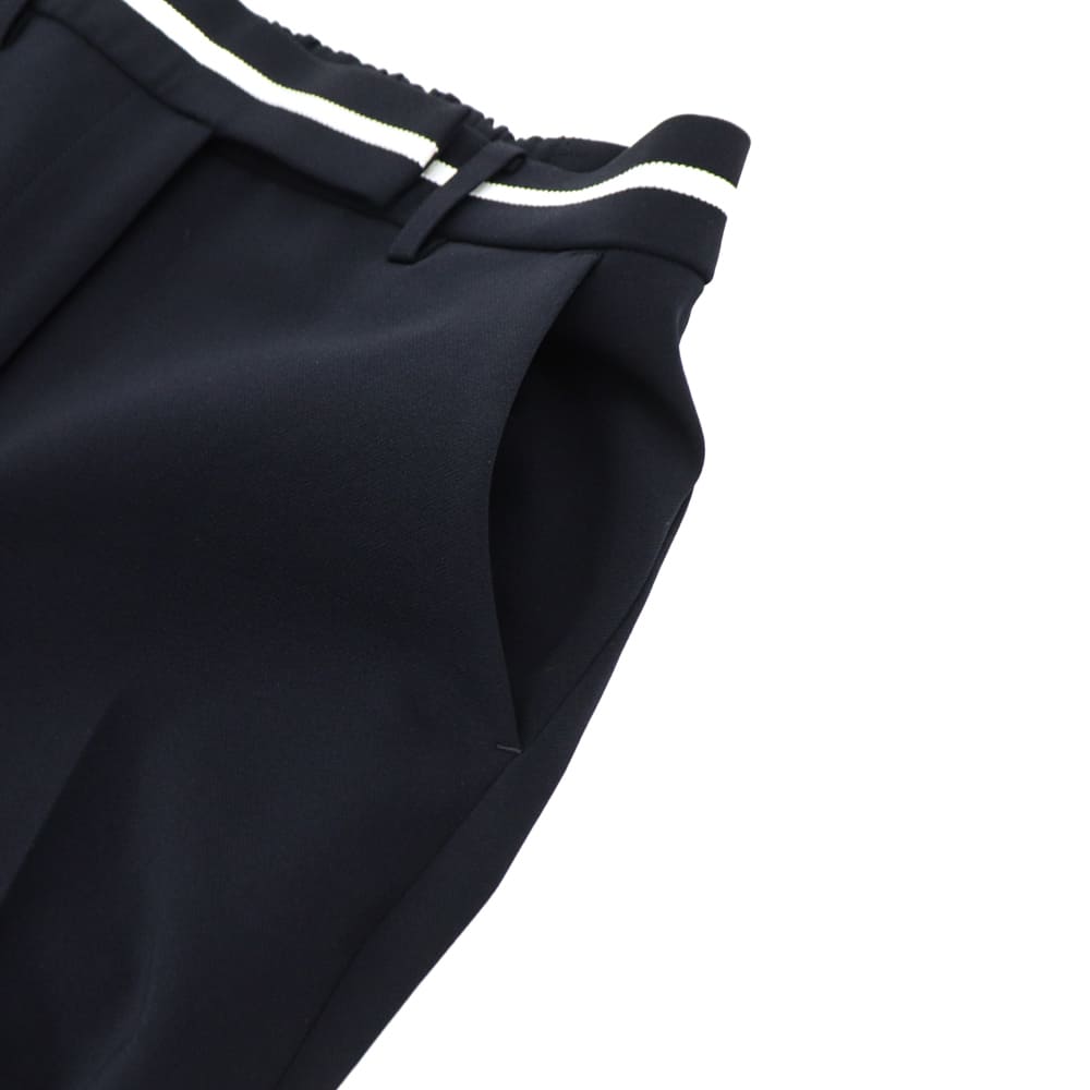 ブランベール パンツ レディース ラインベルトストレートパンツ BLANCVERT LW4419105 BVR 秋冬新作