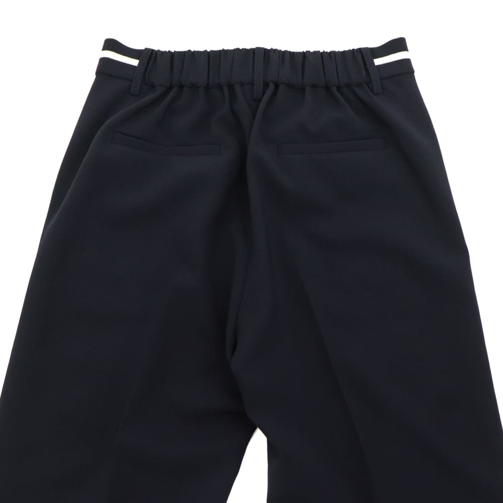 ブランベール パンツ レディース ラインベルトストレートパンツ BLANCVERT LW4419105 BVR 秋冬新作