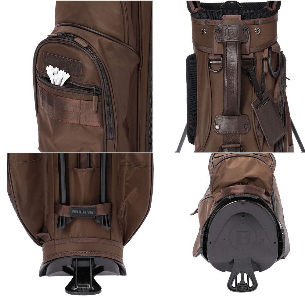 ブリーフィング ゴルフ バッグ キャディバッグ BRIEFING GOLF HOLIDAY COLLECTION CR-4 #04 LC HOL BRG253D40 BRG 秋冬新作