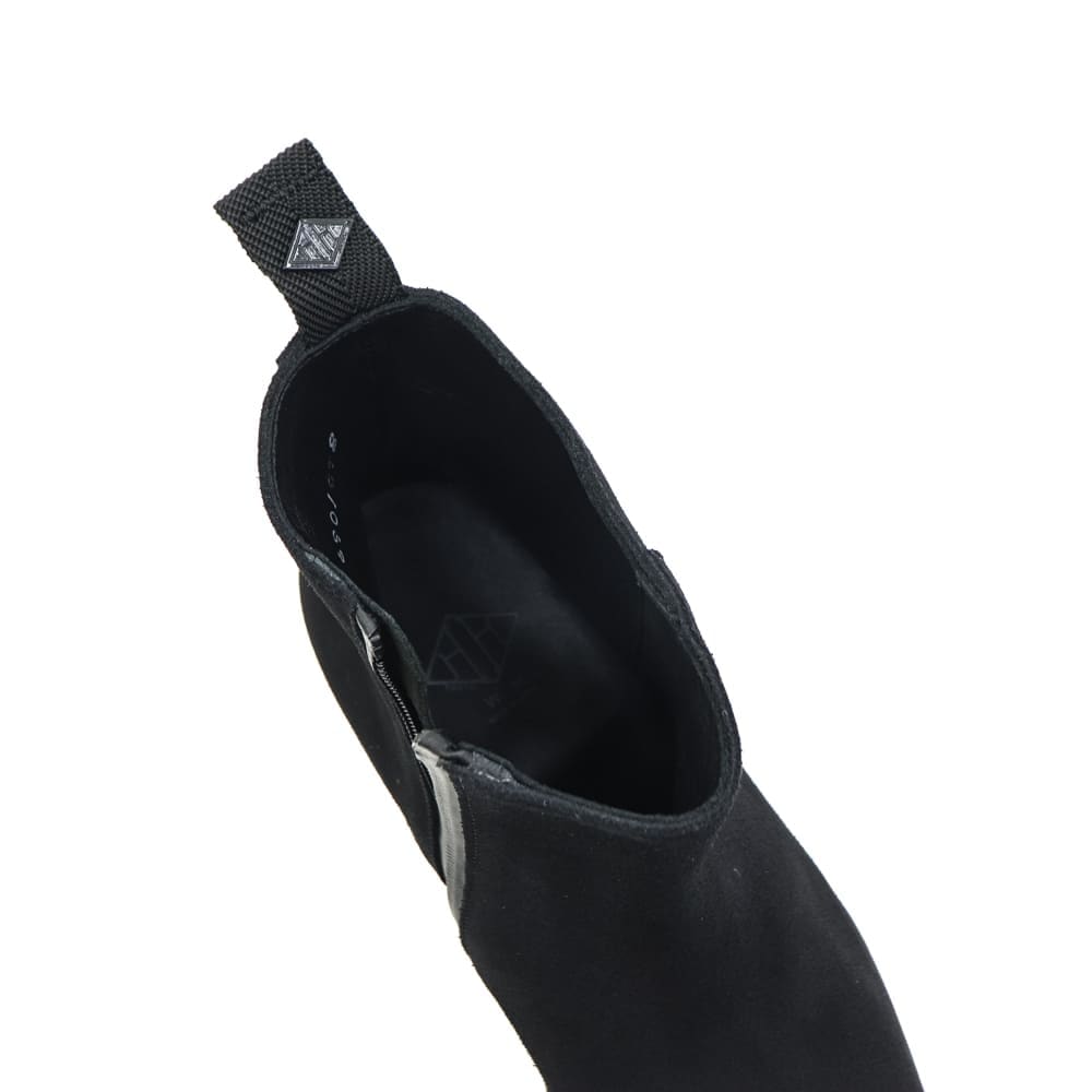 ダブルエイチ ブーツ メンズ チャールズFステッド社 スプリングボック 撥水スエード サイドジップブーツ WH WHA-6901GT WH0 SPRINGBOK BLK