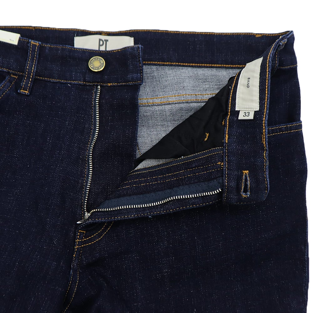 ピーティートリノデニム デニム メンズ ストレッチ テーパードデニム PT TORINO DENIM BAND PTD C5JP05Z0 AW0310 MN43 春夏新作