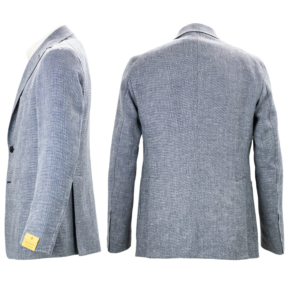 タリアトーレ ジャケット メンズ ダカール リネンコットン ホップサック 2B シングルジャケット TAGLIATORE G-DAKAR22K TLT 340346 EI974 春夏新作