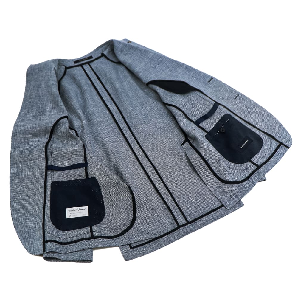 タリアトーレ ジャケット メンズ ダカール リネンコットン ホップサック 2B シングルジャケット TAGLIATORE G-DAKAR22K TLT 340346 EI974 春夏新作