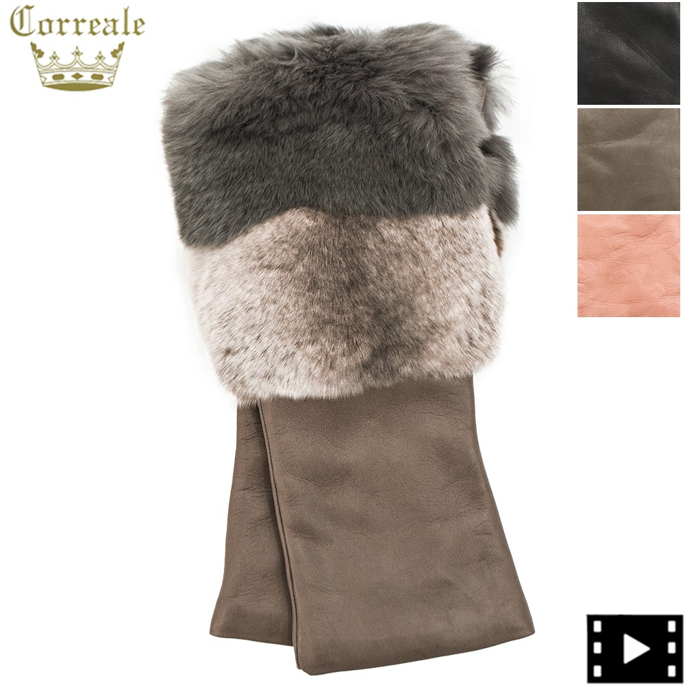 セール】コレアーレグローブス 手袋 レディース カシミヤ フィンガー