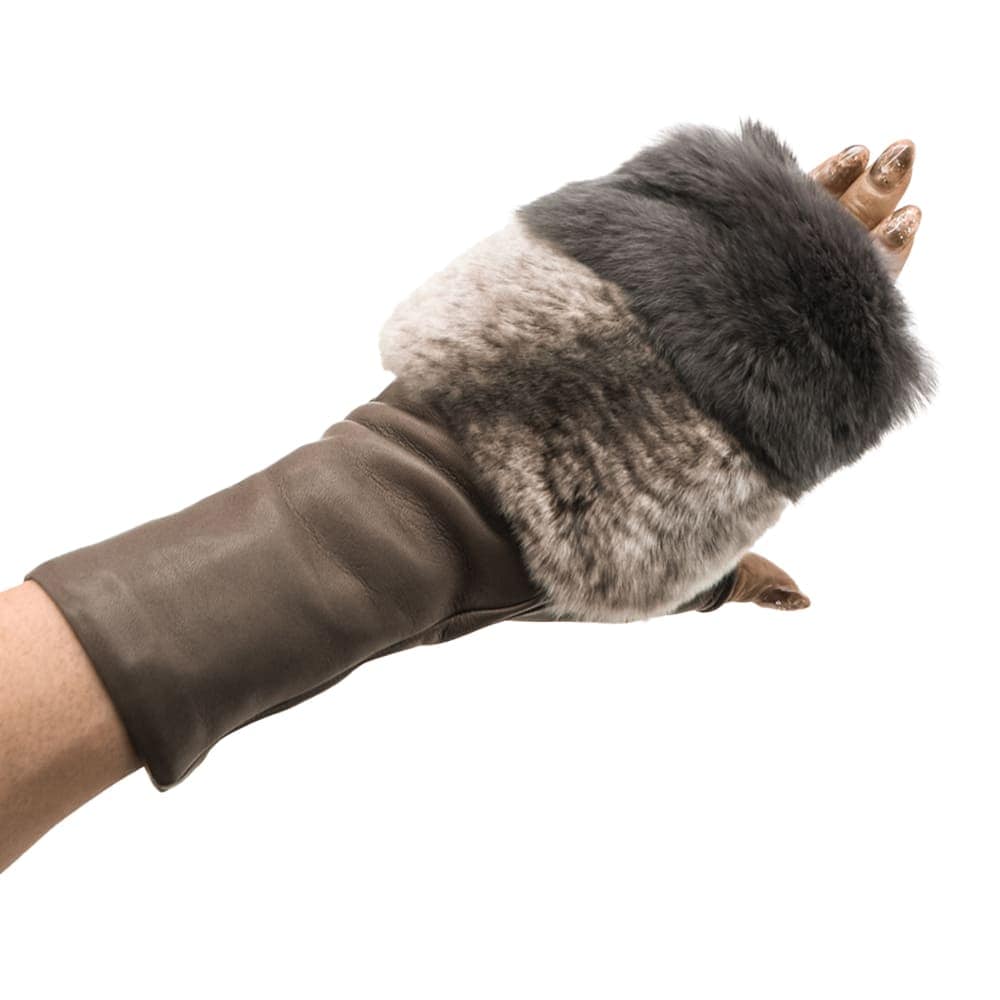 コレアーレグローブス 手袋 レディース カシミヤ フィンガーレス