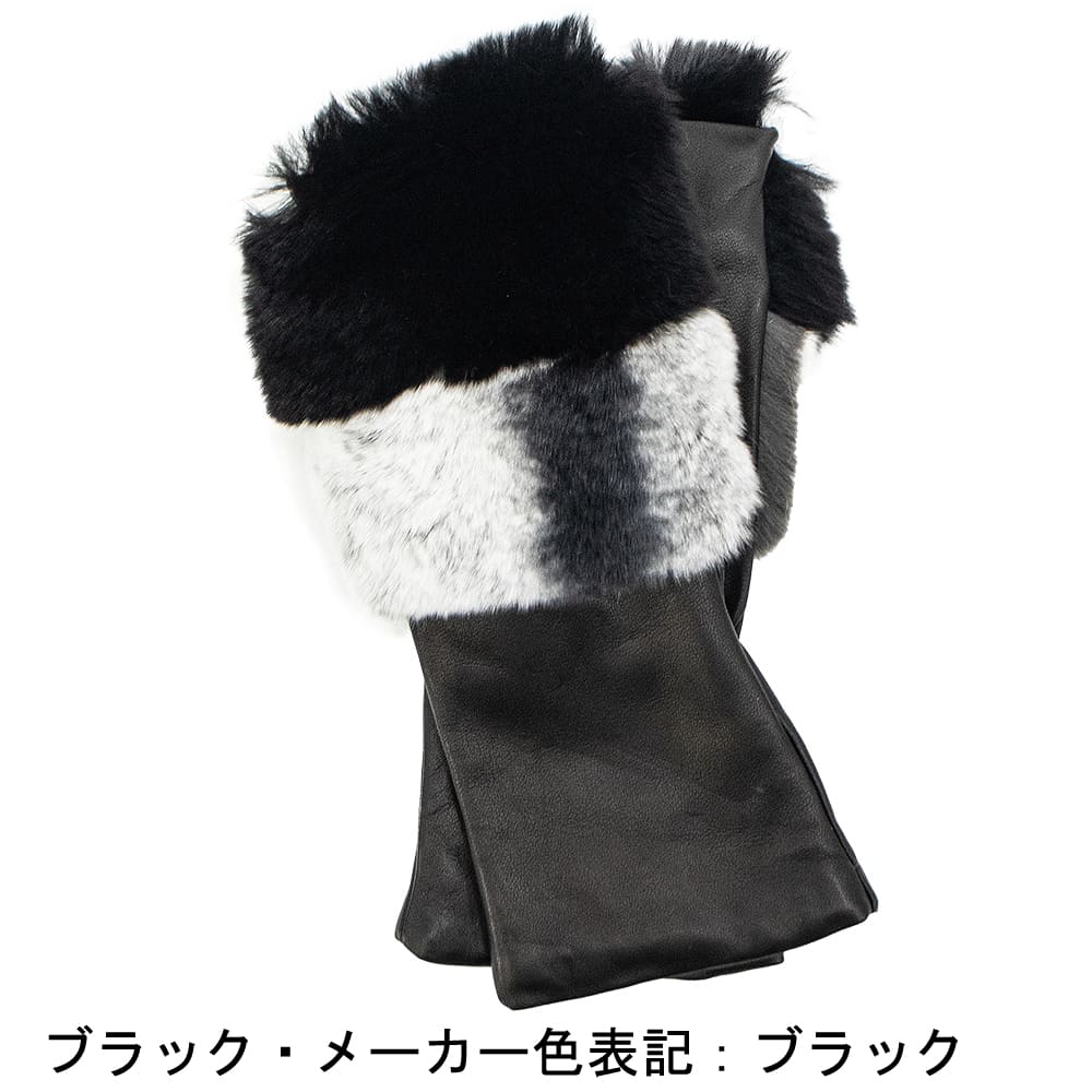 コレアーレグローブス　フィンガーレス　手袋　ファー コレアーレグローブス 手袋 レディース カシミヤ フィンガーレス