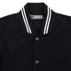 【セール】アルベルトブレーシ ブルゾン メンズ ストレッチジャージー ボンバーブルゾン ALBERTO BRESCI TEDDY BOMBER ABBO00 ALB BLACK/WHITE 【返品交換不可】