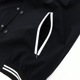 【セール】アルベルトブレーシ ブルゾン メンズ ストレッチジャージー ボンバーブルゾン ALBERTO BRESCI TEDDY BOMBER ABBO00 ALB BLACK/WHITE 【返品交換不可】