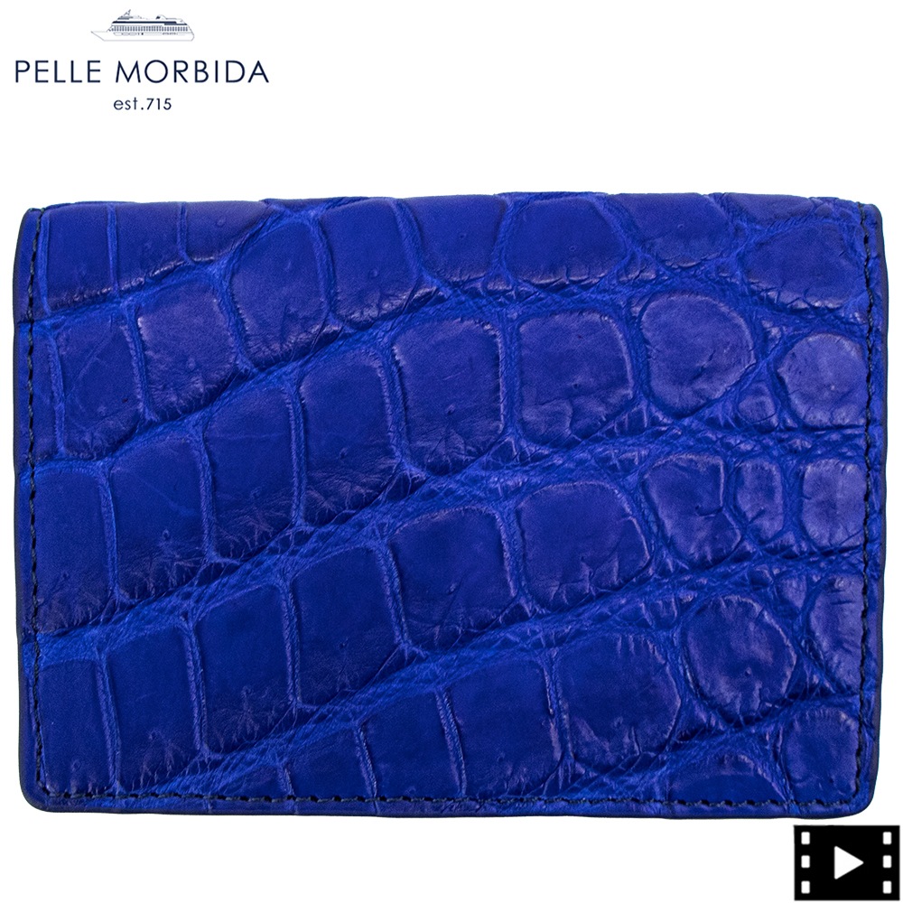 ペッレモルビダ カードケース クロコダイル カード入れ 名刺入れ PELLE