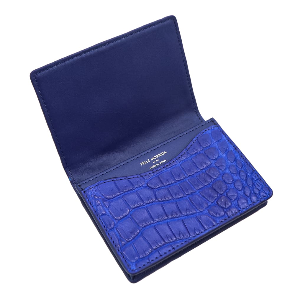 ペッレモルビダ カードケース クロコダイル カード入れ 名刺入れ PELLE