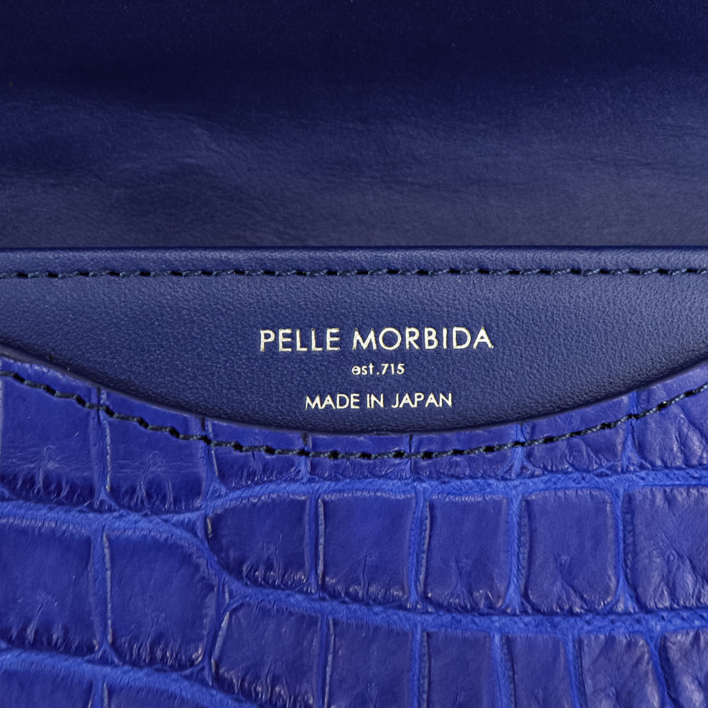 ペッレモルビダ カードケース クロコダイル カード入れ 名刺入れ PELLE