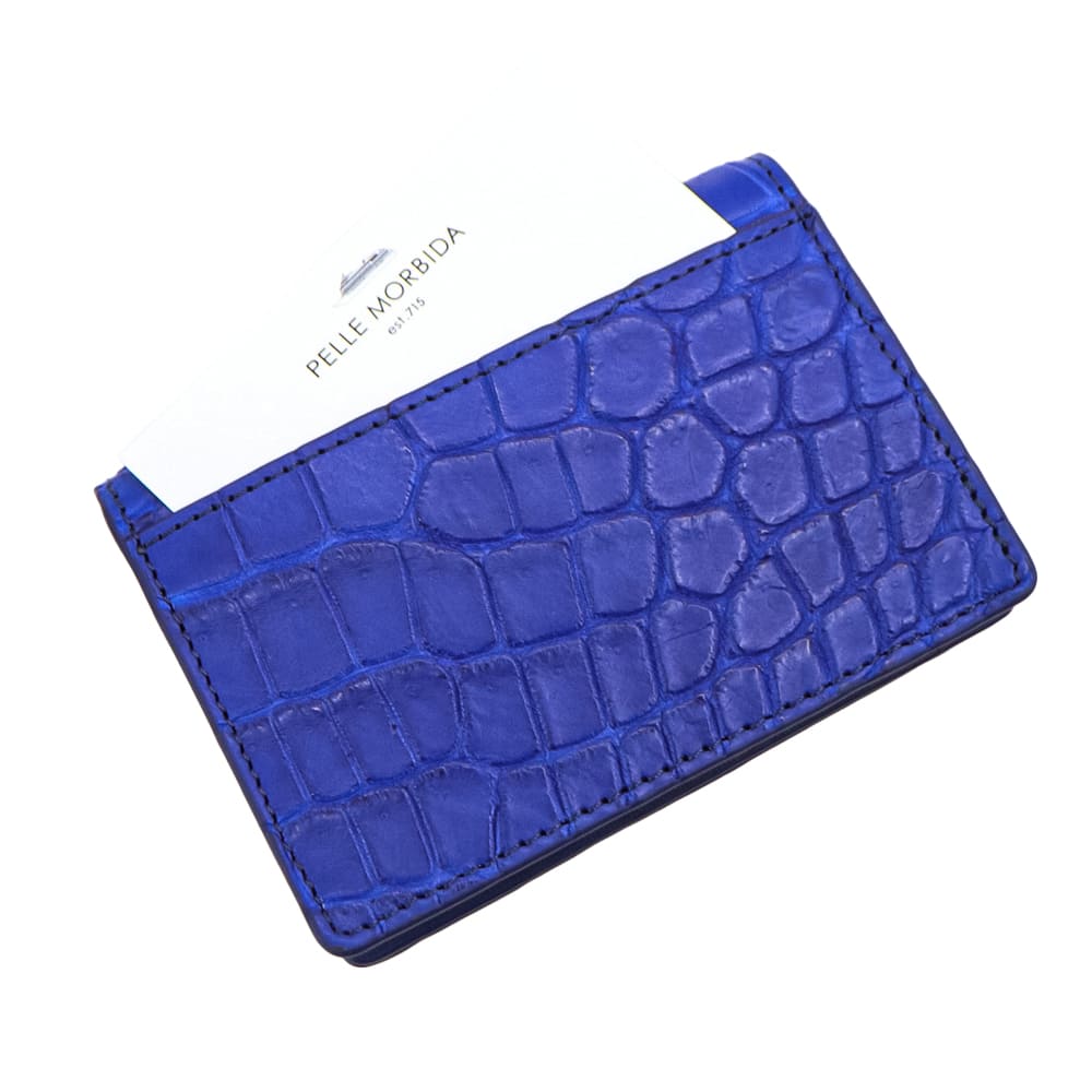 ペッレモルビダ カードケース クロコダイル カード入れ 名刺入れ PELLE