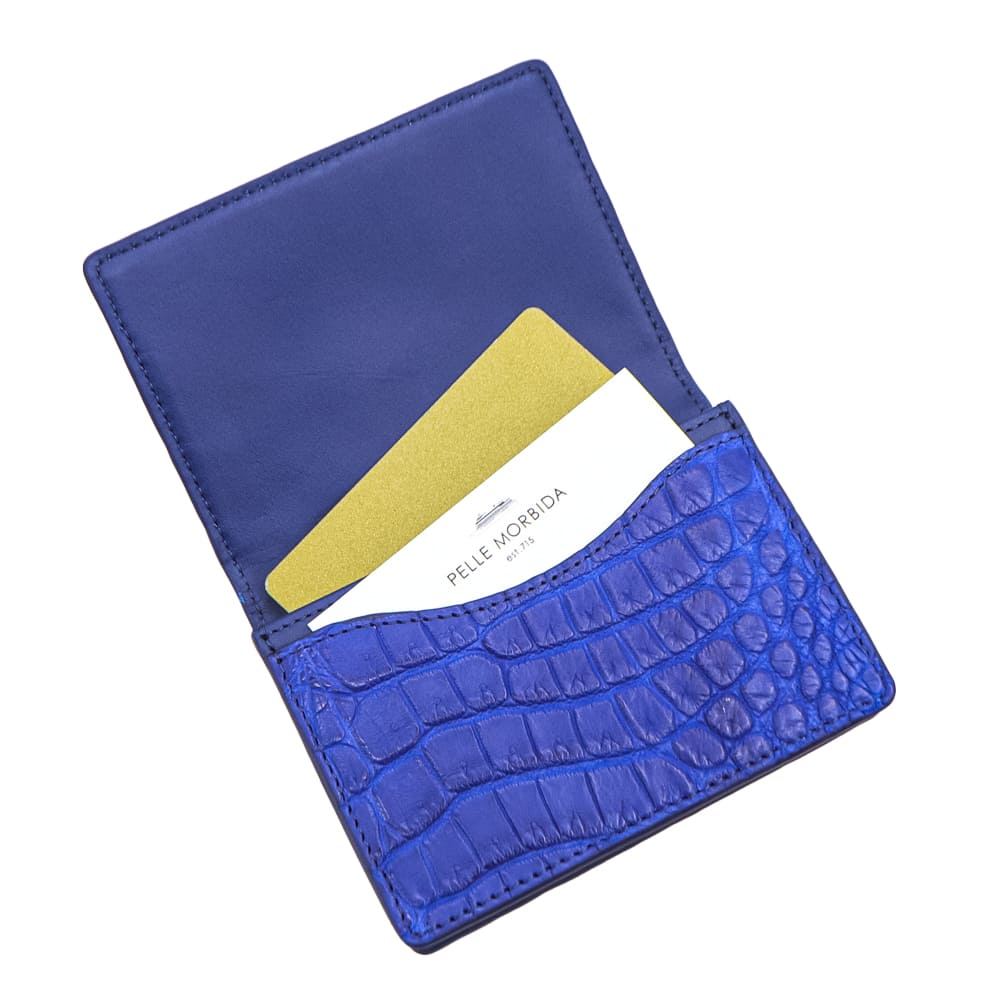 ペッレモルビダ カードケース クロコダイル カード入れ 名刺入れ PELLE