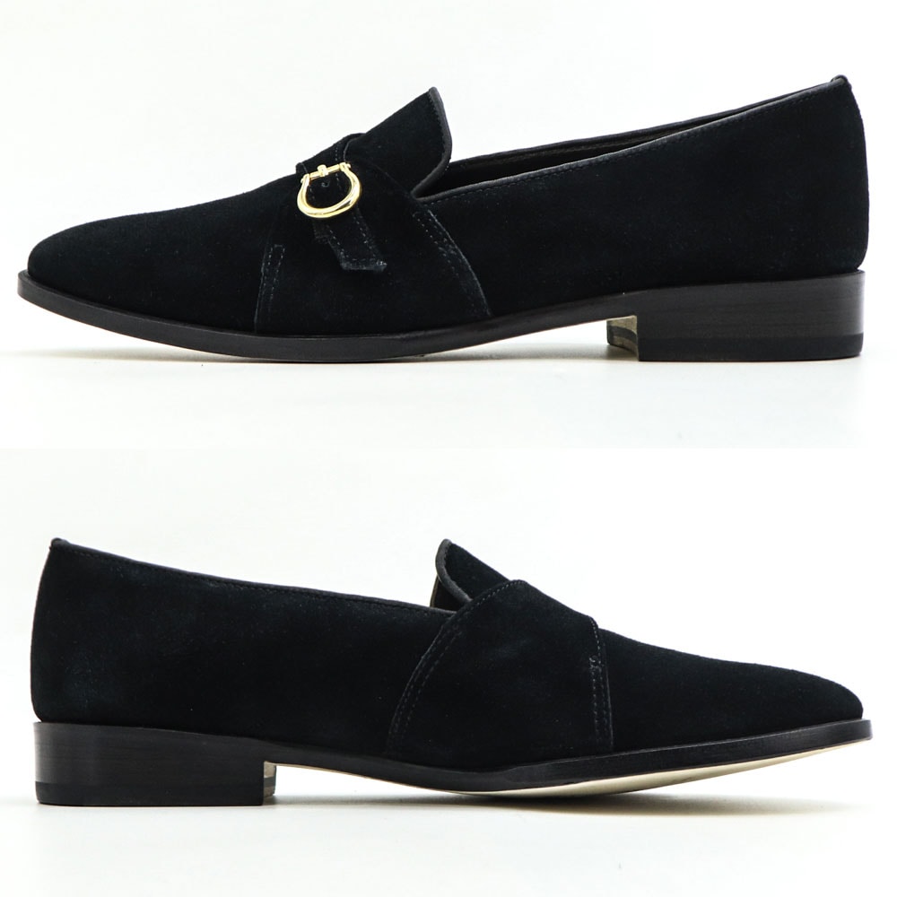 ポルペッタ レザーシューズ メンズ ボロネーゼ製法 スエード シングルストラップシューズ POLPETTA PASSO-W SINGLE STRAP POL SUEDE BLACK 春夏新作