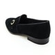 ポルペッタ レザーシューズ メンズ ボロネーゼ製法 スエード シングルストラップシューズ POLPETTA PASSO-W SINGLE STRAP POL SUEDE BLACK 春夏新作