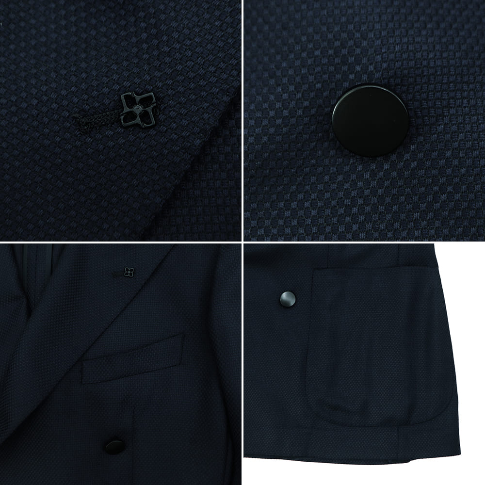 タリアトーレ ジャケット メンズ モンテカルロ SUPER 110's ウール ホップサック ダブルブレストジャケット TAGLIATORE MONTECARLO 1SMC20K TLT  秋冬新作