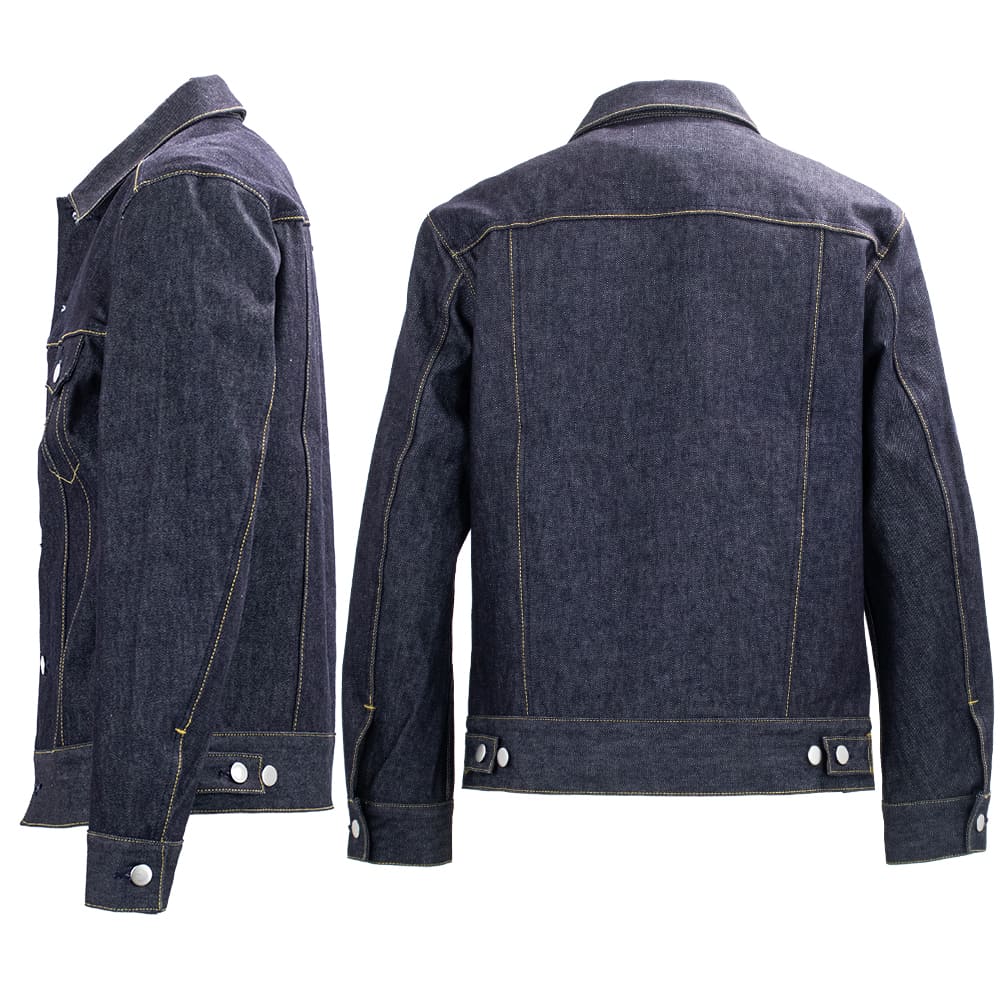 ジーニック ブルゾン メンズ ワンウォッシュデニム Gジャン サードモデル デニムジャケット Jeanik 3ed G-JKT JEANIK0103 JNK 春夏新作