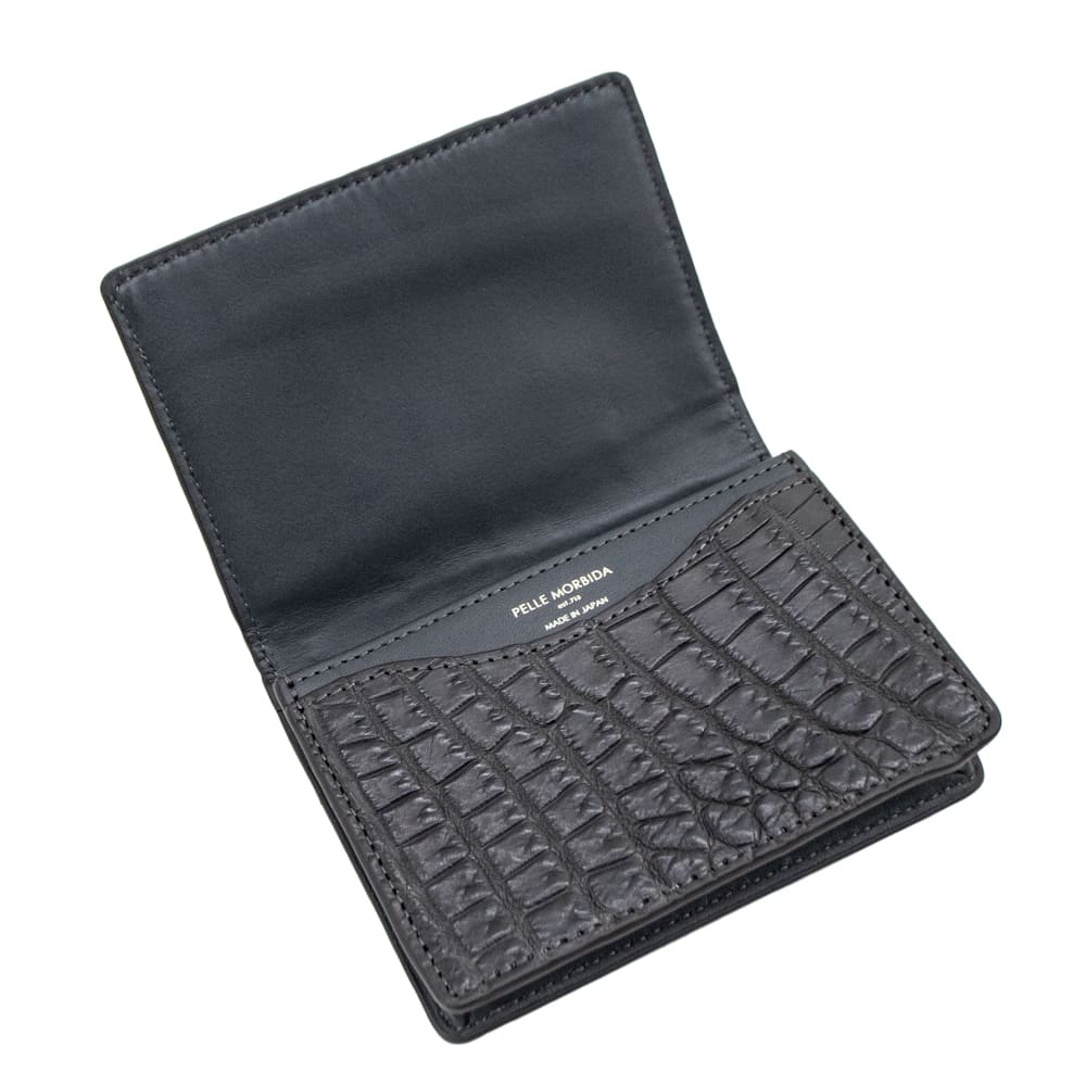 ペッレモルビダ カードケース クロコダイル カード入れ 名刺入れ PELLE