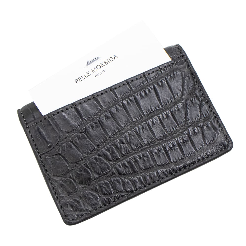 ペッレモルビダ カードケース クロコダイル カード入れ 名刺入れ PELLE