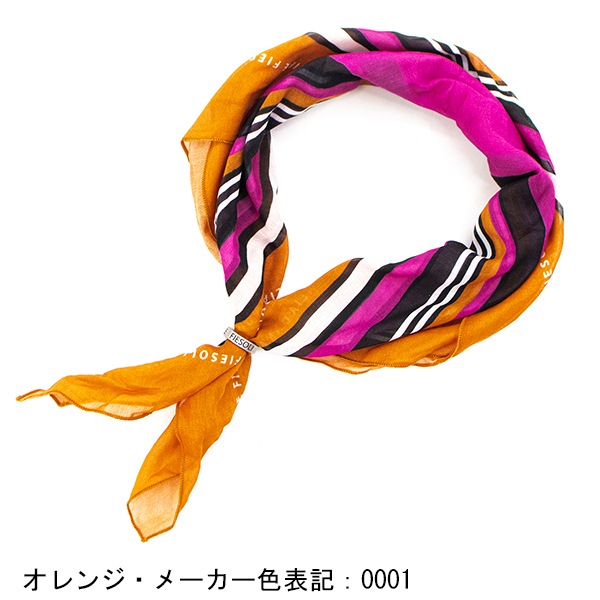 ダニエレフィエゾーリ チーフ 総柄 シルク コットン リング付きポケットチーフ DANIELE FIESOLI DF0800 DEF