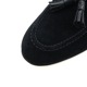 ポルペッタ レザーシューズ メンズ ボロネーゼ製法 スエード タッセルローファー POLPETTA PASSO U-TIP TASSEL-R POL SUEDE BLACK 