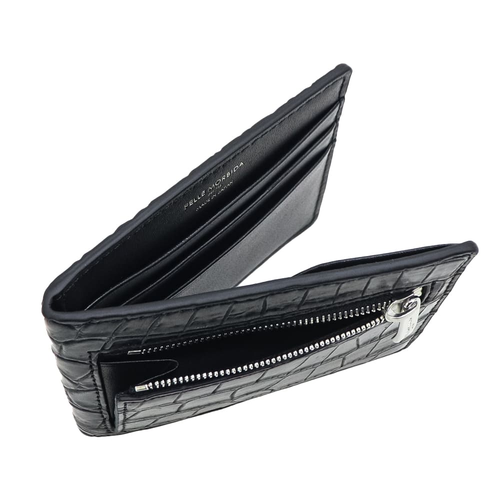 ペッレモルビダ 財布 クロコダイル コンパクト財布 PELLE MORBIDA PMO