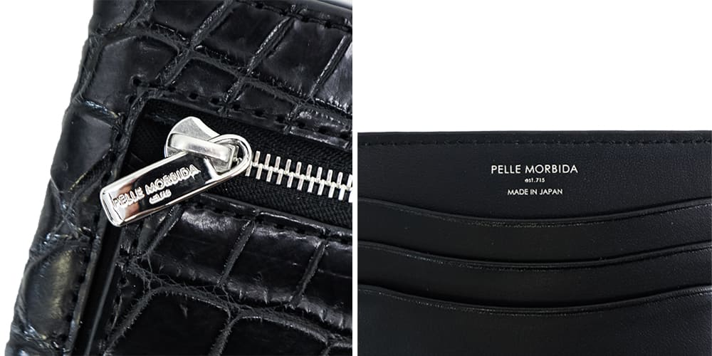 ペッレモルビダ 財布 クロコダイル コンパクト財布 PELLE MORBIDA PMO