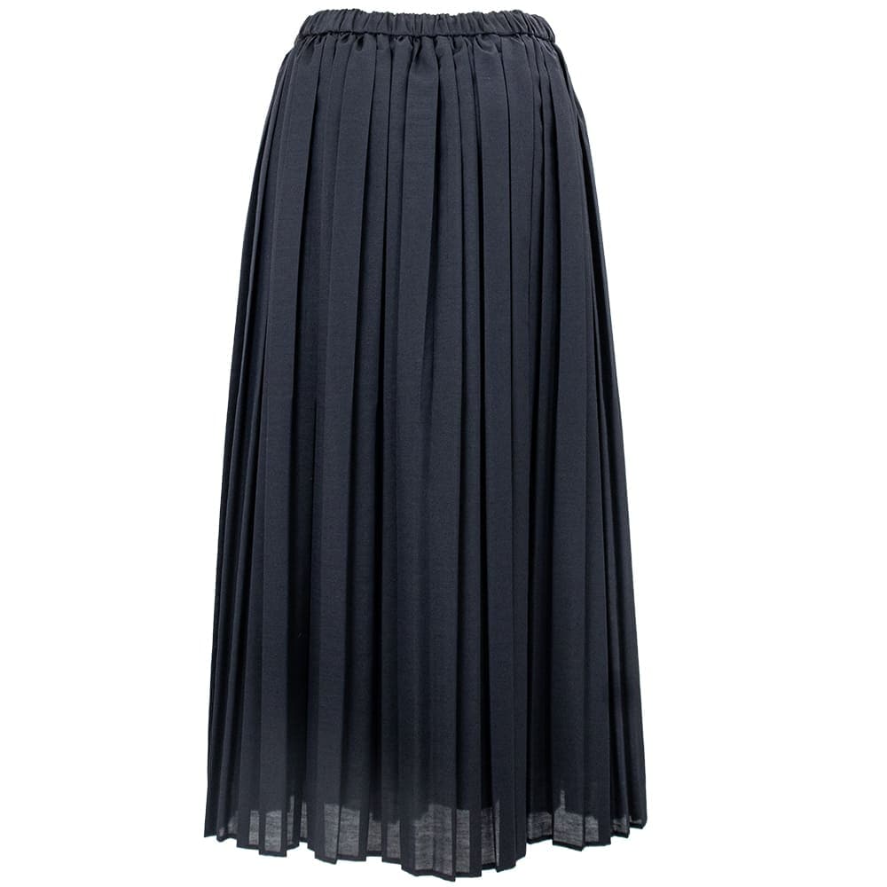 ブランベール スカート レディース スパンローン プリーツ  