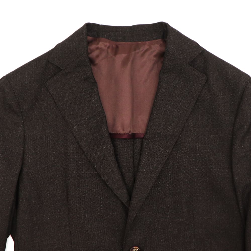 【新品未使用】BARBA（バルバ）高級 ウール シングルジャケットEASY BARBA バルバ シャツジャケット シングル ストレッチ混 EASY-J